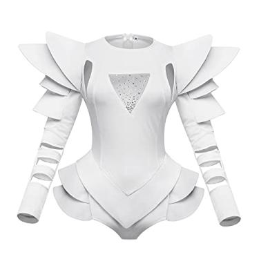 Imagem de Quker Bean Fantasia de dança feminina dos anos 70 e 80