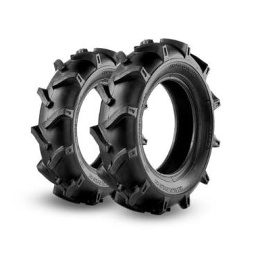 Imagem de Kit 2 Pneus Aro 12 Maggion 5.00/6-12 Microcultivador