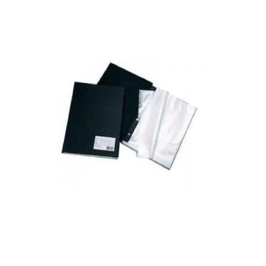 Imagem de 20 Pastas Catalogo 1/2 Pequena C/10 Env. Com Visor - ACP