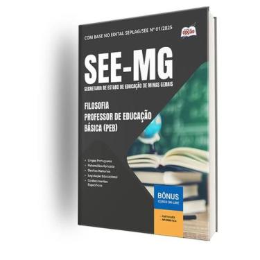 Imagem de Apostila SEE-MG - Filosofia - Professor de Educação Básica (PEB) - Apo