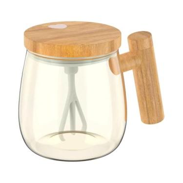 Imagem de Caneca Elétrica Com Agitação Automática, 400ml, 7000rpm, Mistura De Al