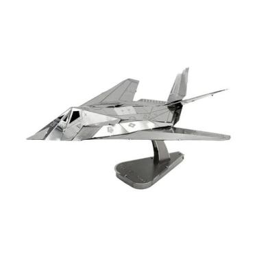 Imagem de Quebra-cabeça UFO De Metal 3D DIY Modelo De Montagem De Nave Espacial 