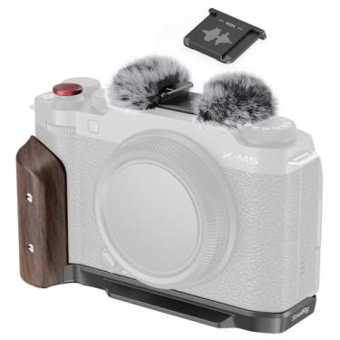 Imagem de SMALLRIG Placa de montagem em forma de L com cabo de madeira para FUJIFILM X-M5 (preto) 5260