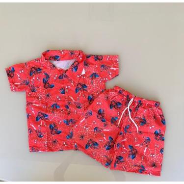 Imagem de Conjunto Infantil Menino Mauricinho Homem Aranha - Top Baby Br, 1 Ano