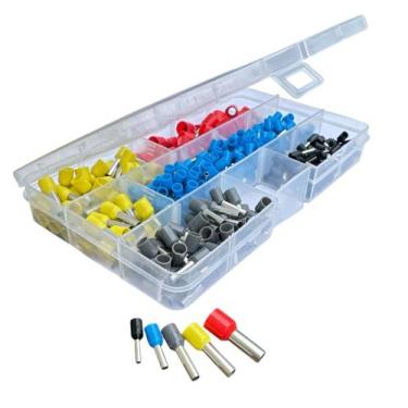 Imagem de Kit Terminais Elétricos Ilhós Tubular Fios 1.5 À 10mm 325pçs - ZIMPOR