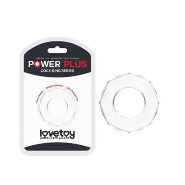 Imagem de Anel Peniano Retarda a Ereção Estimulador de Clitóris Transparente Pow