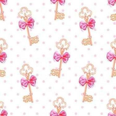 Imagem de Papel de Parede Adesivo Chave Laço 361875047 Rolo 0,58x3M - Adesivo BR