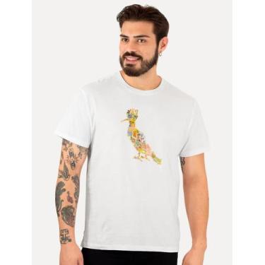 Imagem de Camiseta Reserva Masculina Estampada Pica-Pau Selo Branca, S/P