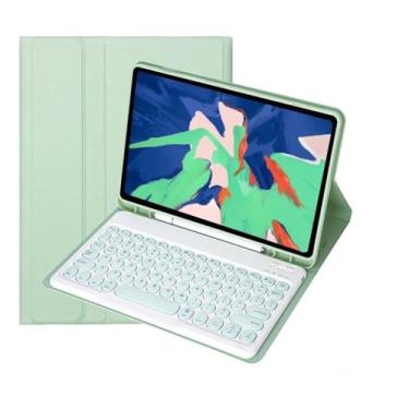 Imagem de Capa para Tablet + Teclado com Tampa Redonda iPad 10ª Geração/iPad 11ª Geração 10.9 Polegadas