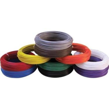 Imagem de Fio Cabinho Flexível 0,20Mm Vermelho Tiaflex - Rl / 100