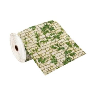 Imagem de Painéis De Parede Com Padrão De Tijolo 3D À Prova D'água DIY Papel De 