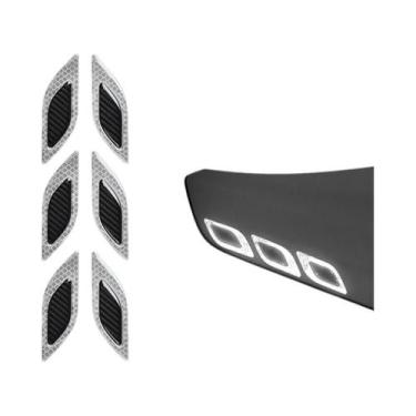 Imagem de Tiras Reflexivas 3D De Fibra De Carbono Para Fita De Advertência De Se