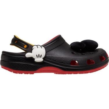Imagem de Sandália crocs mickey iam classic clog flame, 35, Flame