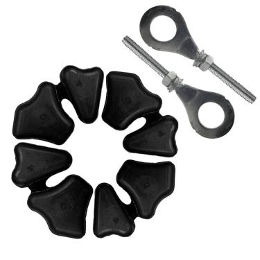 Imagem de Coxim Coroa Bucha Contrachoque Fan Titan 150 160 Esticador