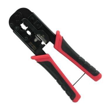 Imagem de Alicate Crimpar Rj45 Rj11 Cabo De Rede Crimpador Desencapar - KOKAY