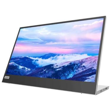 Imagem de Lenovo L15 – Monitor móvel – Tela FHD de 39.6 cm – 60Hz – Tempo de resposta de 6ms – 14ms – Certificado Low Bluelight – Suporte dobrável – USB Tipo-C 3.2 Geração 1 – USB 2.0