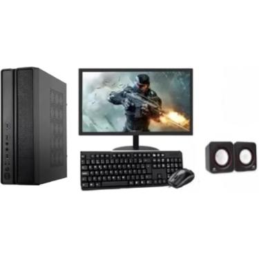 Imagem de Mini Desktop Intel Core I7 16gb Ram Ssd 480gb+02 monitores 21"+teclado e mouse sem fio