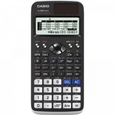 Imagem de Calculadora Científica 552 Funções FX-991LAX Preta/Branca CASIO
