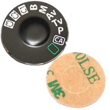 Imagem de Botão de placa de identificação da placa de identificação do mostrador de modo para reparo de câmera digital Canon 5D Mark II 5D2