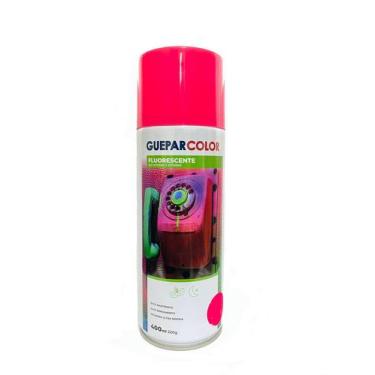Imagem de Tinta Spray Fluorescente Pink 400ml Guepar Color