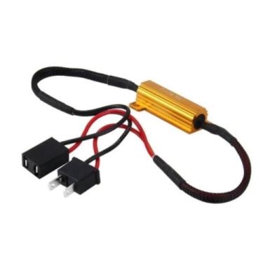 Imagem de Resistor avaria de luz para lampada h7 50w com chicote - LIDERAUTO