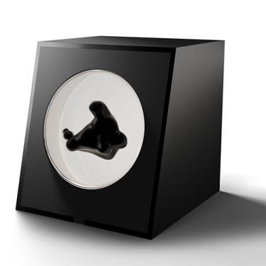 Imagem de Visualizador de som ferrofluido, lâmpada de mesa ferrofluido de veneno composto, ferrofluido dançante com ritmo musical, decoração de mesa com luz traseira, modelo: CV1