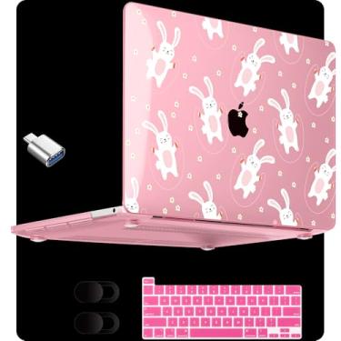 Imagem de MEEgoodo Capa para M2 MacBook Pro de 13 polegadas 2022 2021 2020, capa de cristal serve para modelos A2338 M2/M1 A2251 A2289, capa transparente para laptop de 13,3 polegadas, capa rígida para MacBook
