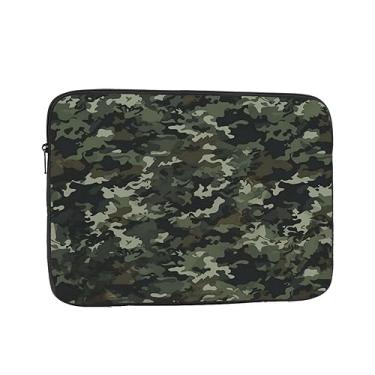 Imagem de Capa para laptop camuflada, bolsa para laptop, capa protetora para notebook de 17 polegadas