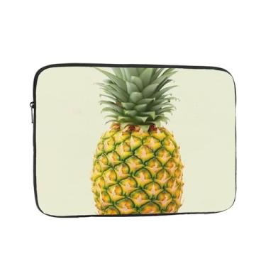 Imagem de Capa para laptop com abacaxi fresco, bolsa de transporte para computador, capa protetora para notebook de 10 polegadas