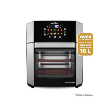 Imagem de Fritadeira Elétrica Air Fryer Britânia Oven BAF16A 4 em 1 Sem Óleo com Tecnologia Air Flow 1900W - 16 litros