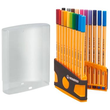 Imagem de Fineliner - Stabilo point 88 Colorparade 20 cores sortidas