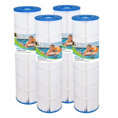 Imagem de DJKFAEK PLFC-7468 Substituição do filtro de piscina para PJAN115, Filbur FC-0810, Jandy CL 460, CV460, Ultral-A9, Unicel C-7468, C x OD: 68.6 cm x 17.8 cm, 115 m², pacote com 4