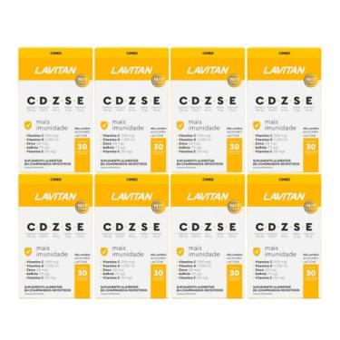 Imagem de Kit 08 Lavitan Imunidade Cdzse 30 Comprimidos - Cimed