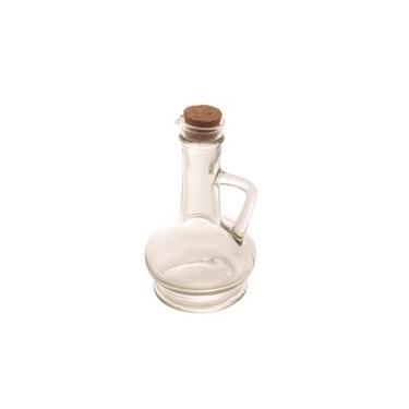 Imagem de Garrafa Para Azeite De Vidro Com Tampa De Rolha 230ml  Lyor