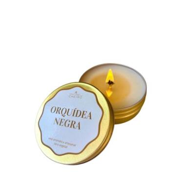 Imagem de Kit Vela Aromática Perfumada Vegetal 65G + Perfume de Ambientes 60ml -