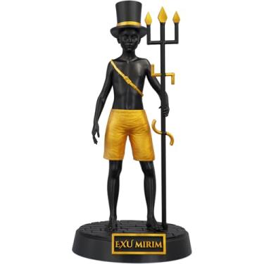 Imagem de Estátua Exu Mirim Imagem Umbanda Candomblé - Exumirim (Cor Aurum Noctis)