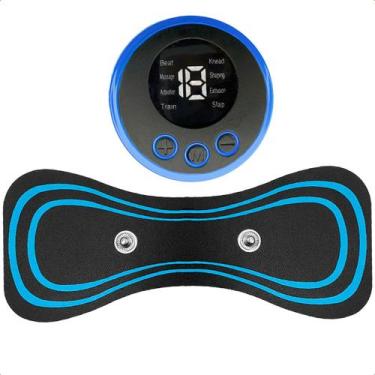 Imagem de Mini Massageador Elétrico Portátil Alivia Dores Corpo Pescoço - LinkSk