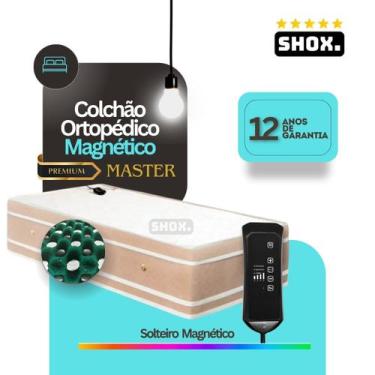 Imagem de Colchão Solteiro SHOX Com Vibromassagem Ortopédico MASTER 188x0,88x25c