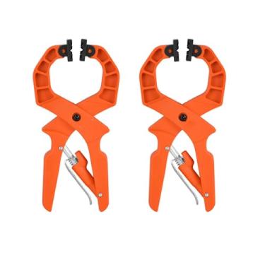 Imagem de Fafeicy 2pcs Fibra de Vidro Reforçado Com Grampos de Mola, Retenção Rápida Libere um Grampo de Forma Com Blocos Móveis de Cabeça Plana, para Carpintaria de Madeira