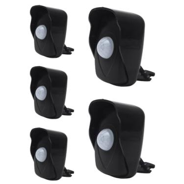 Imagem de Kit 5x Sensor De Presença Microcontrolado 180º Com Fotocélula E 6 Funções Externo QA26M