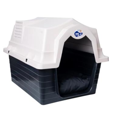 Imagem de Casinha Para Cachorro N5 Com Colchonete(Bege,N4-50CM)