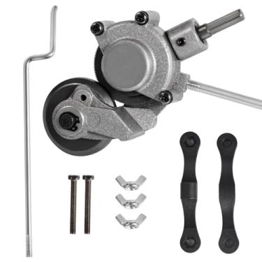 Imagem de Tyimble Tesoura de chapa metálica atualizada para corte eficiente de metal plano de 20-30 GA – Acessório de broca elétrica multifuncional, design durável para projetos DIY e uso profissional.