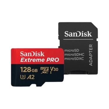 Imagem de Cartão Micro SD SanDisk Extreme pro De Alta Velocidade 128GB 64GB 32GB