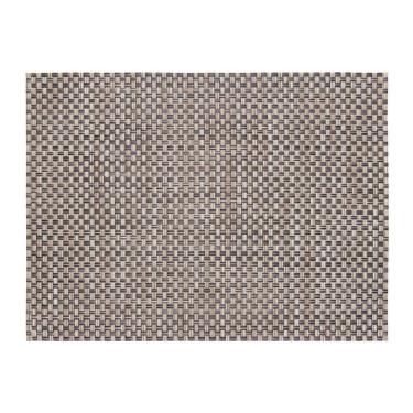 Imagem de Jogo Americano Copa E Cia 6 Peças Tramado Premium Sépia