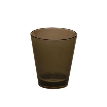 Imagem de Copo Fresc Vemplast 350ml Linha Tendências em Policarbonato, FUMÊ