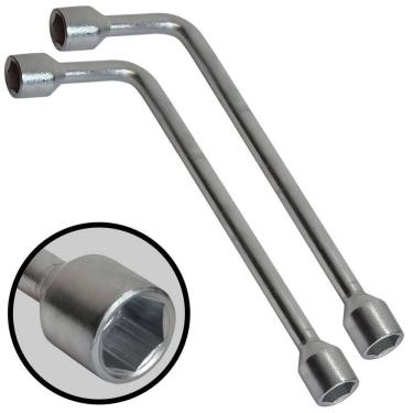 Imagem de Chaves Biela 11mm Tipo L Aço Reforçada Guepar