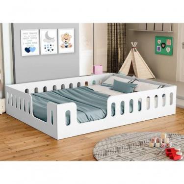 Imagem de Cama Penélope Casal Com Design Montessoriano  Acompanha Colchão - Infa