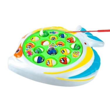 Imagem de Brinquedo Jogo De Pescar Infantil Verde - Fenix - FÊNIX