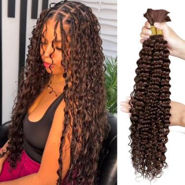 Imagem de Braiding Hair LOLLY HAIR Chocolate Brown 100g 50cm 2 pacotes