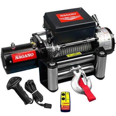 Imagem de Guincho Elétrico 12V 12000LBS 5440 Kg - NGE12000 - Nagano